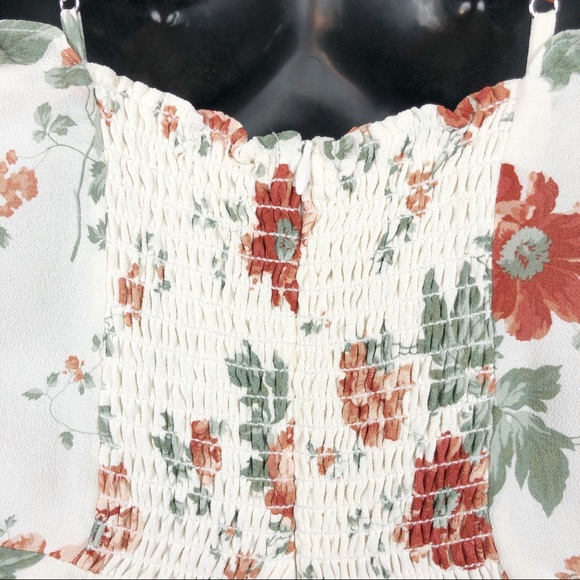 REFORMATION Cassandra Dress Floral Print Midi - Picture 13 of 15